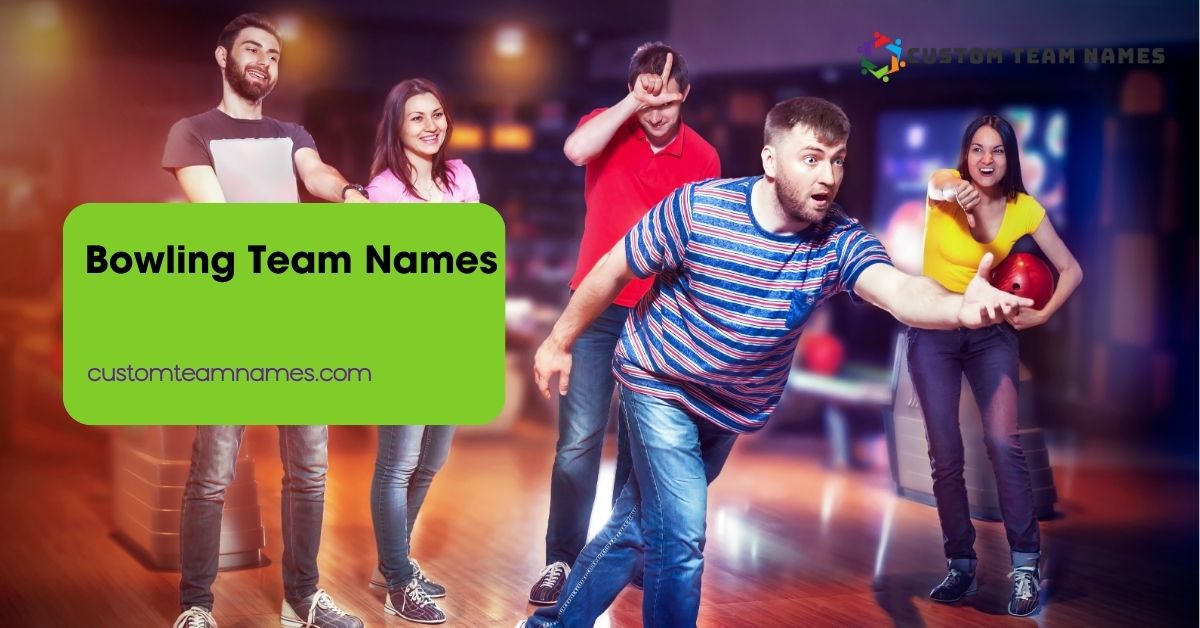 Bowling Team Names