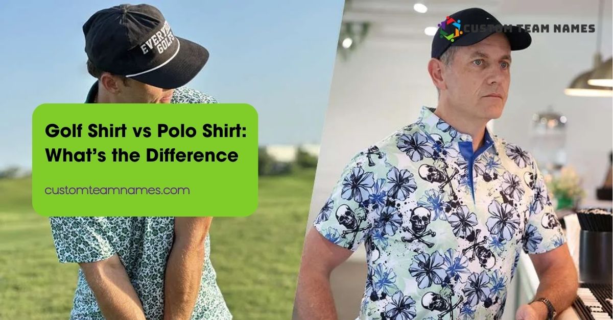 Golf Shirt vs Polo Shirt What’s the Difference