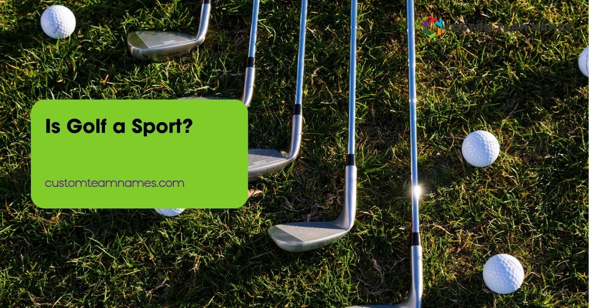 Is Golf a Sport